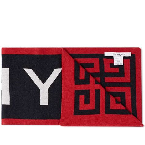 red givenchy scarf|givenchy scarf wool.